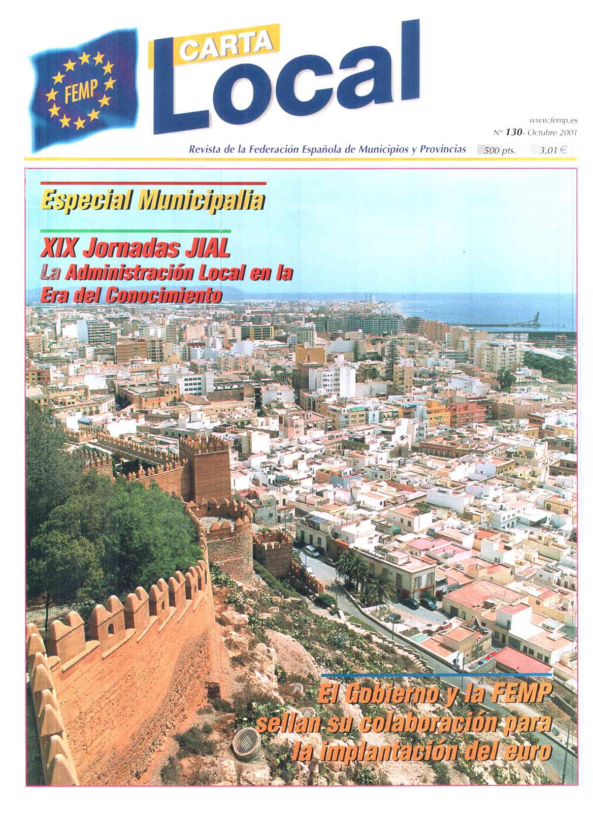 Carta Local nº 130 – Octubre 2001