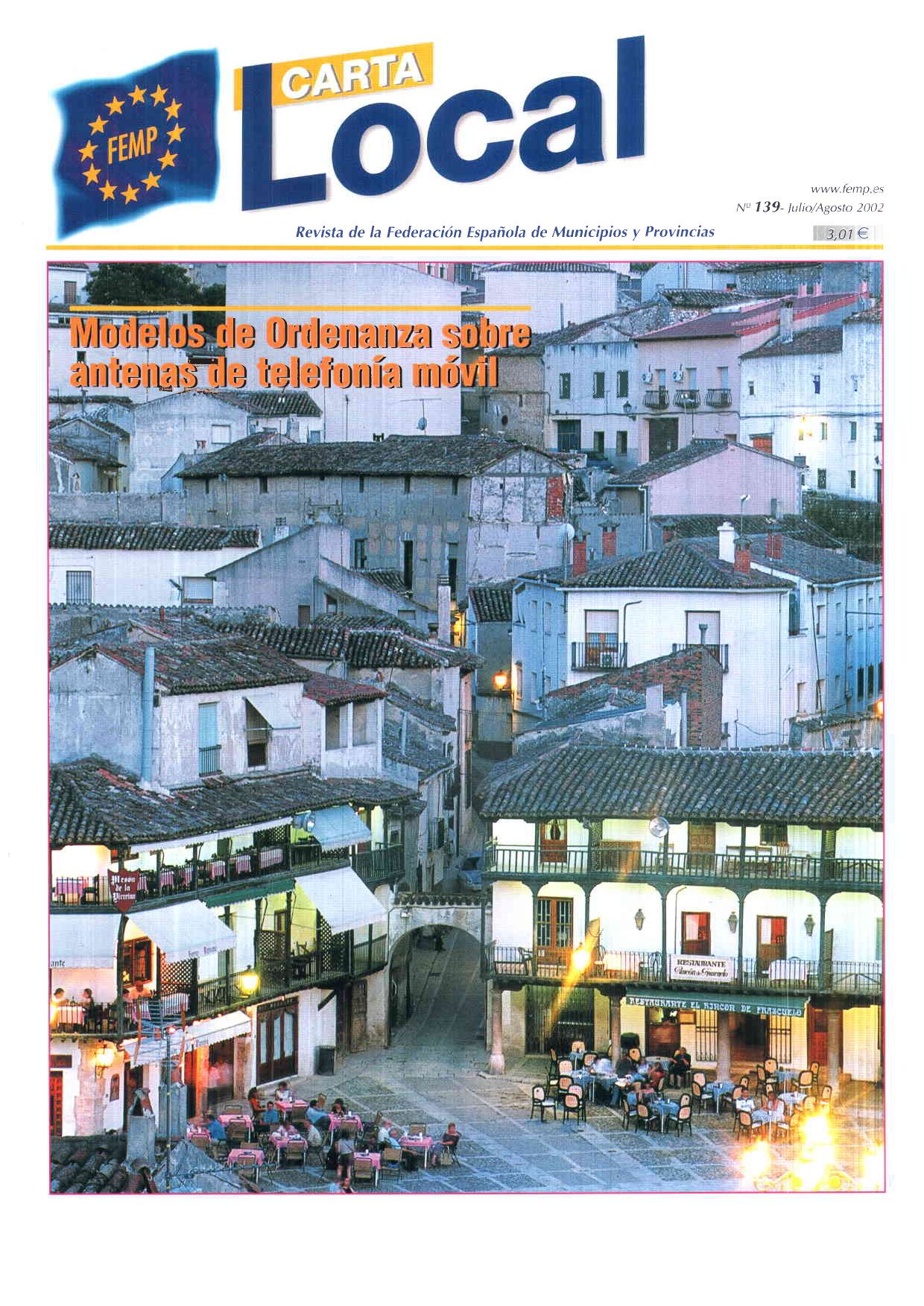 Carta Local nº 139 – Julio-Agosto 2002