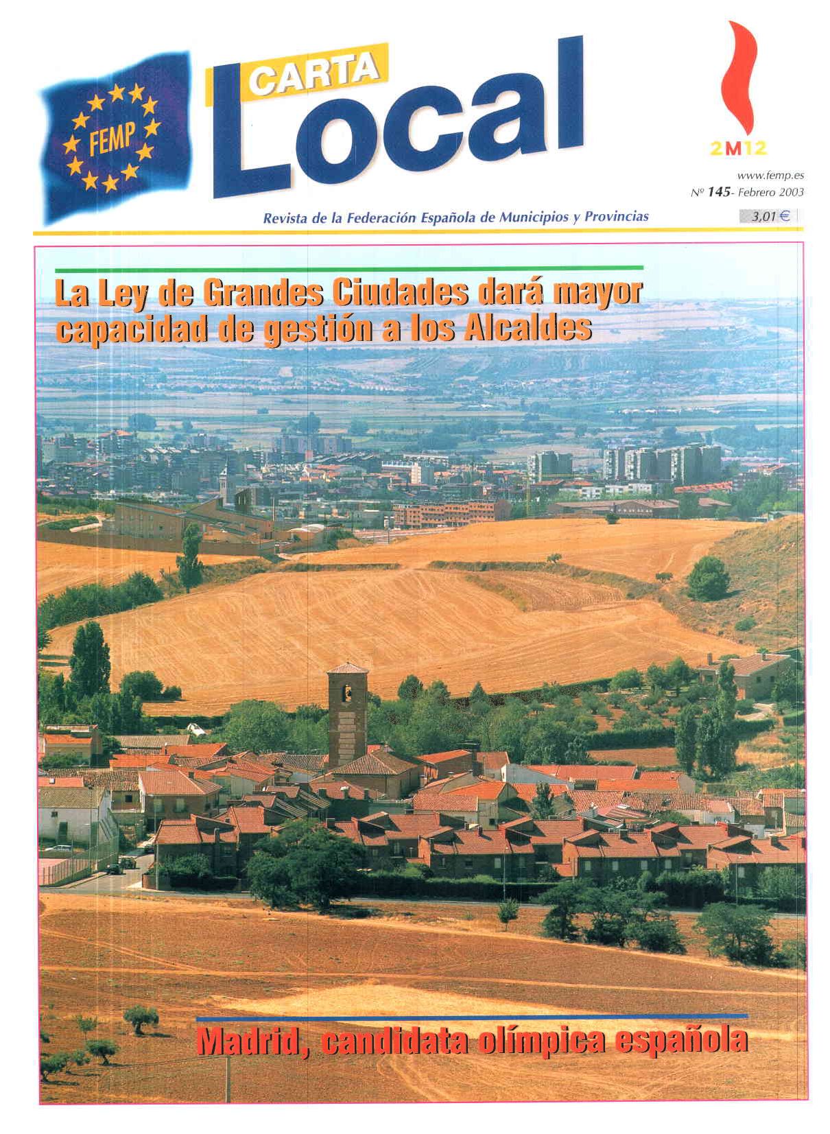 Carta Local nº 145 – Febrero 2003