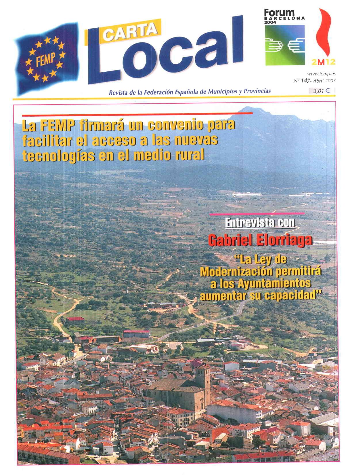 Carta Local nº 147 – Abril 2003