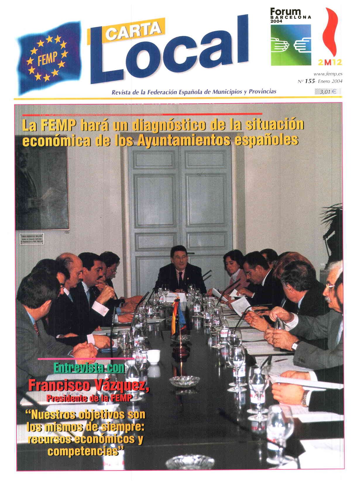 Carta Local nº 155 – Enero 2004