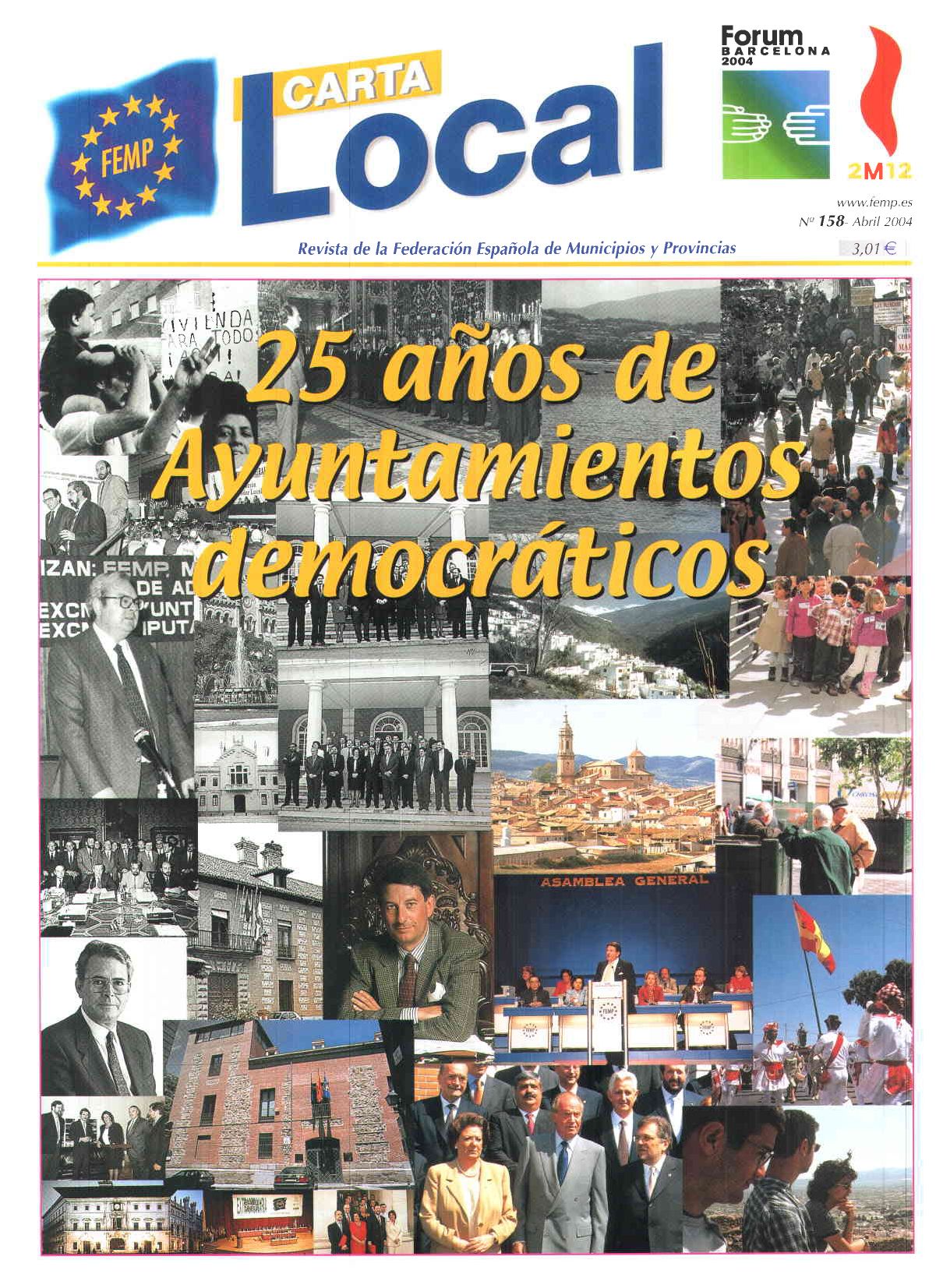 Carta Local nº 158 – Abril 2004