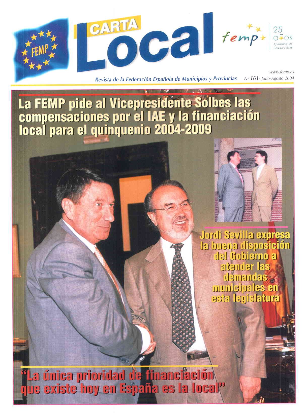 Carta Local nº 161 – Julio-Agosto 2004