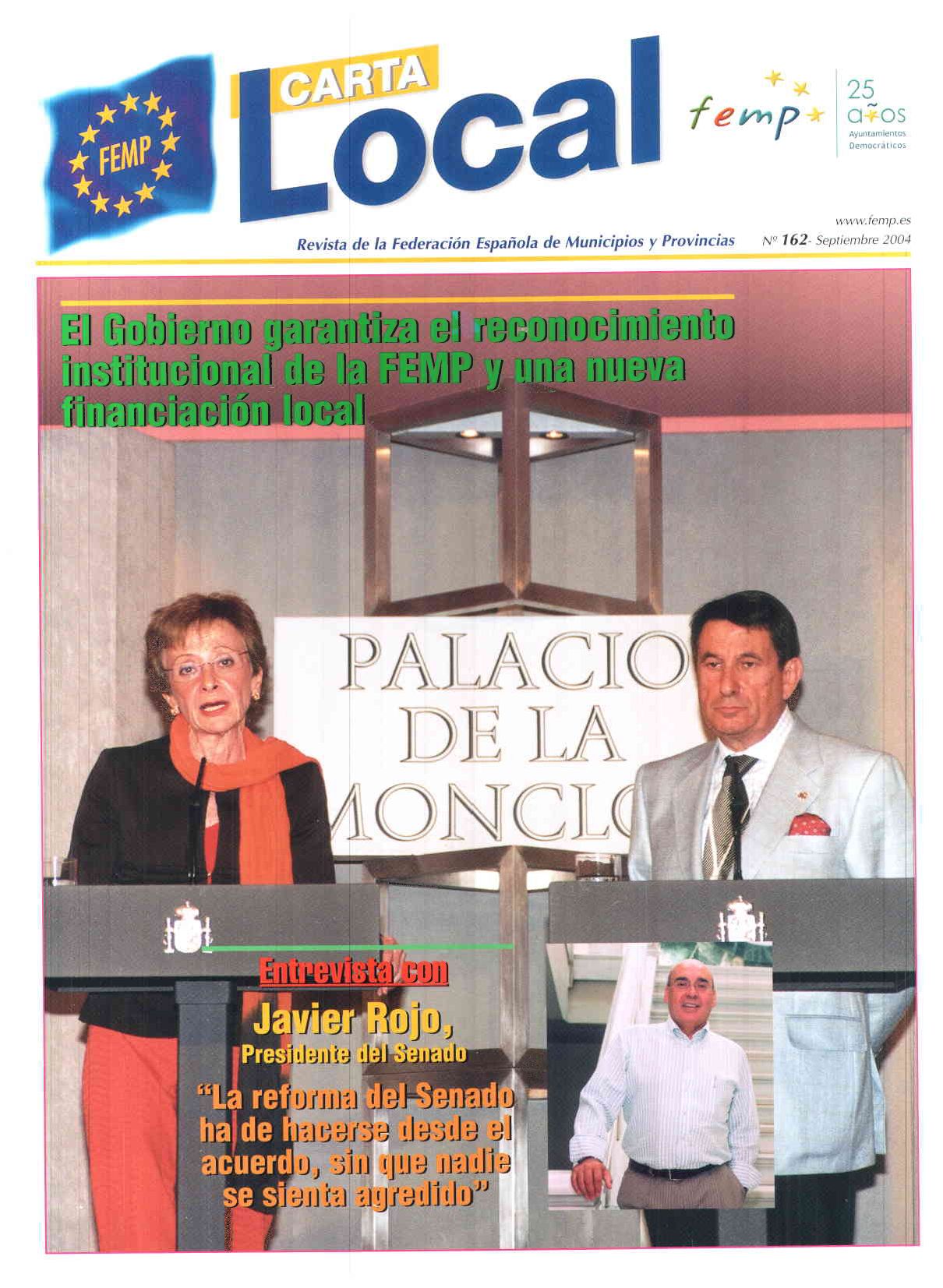 Carta Local nº 162 – Septiembre 2004