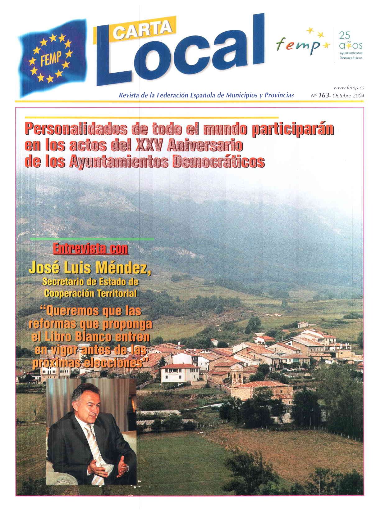 Carta Local nº 163 – Octubre 2004