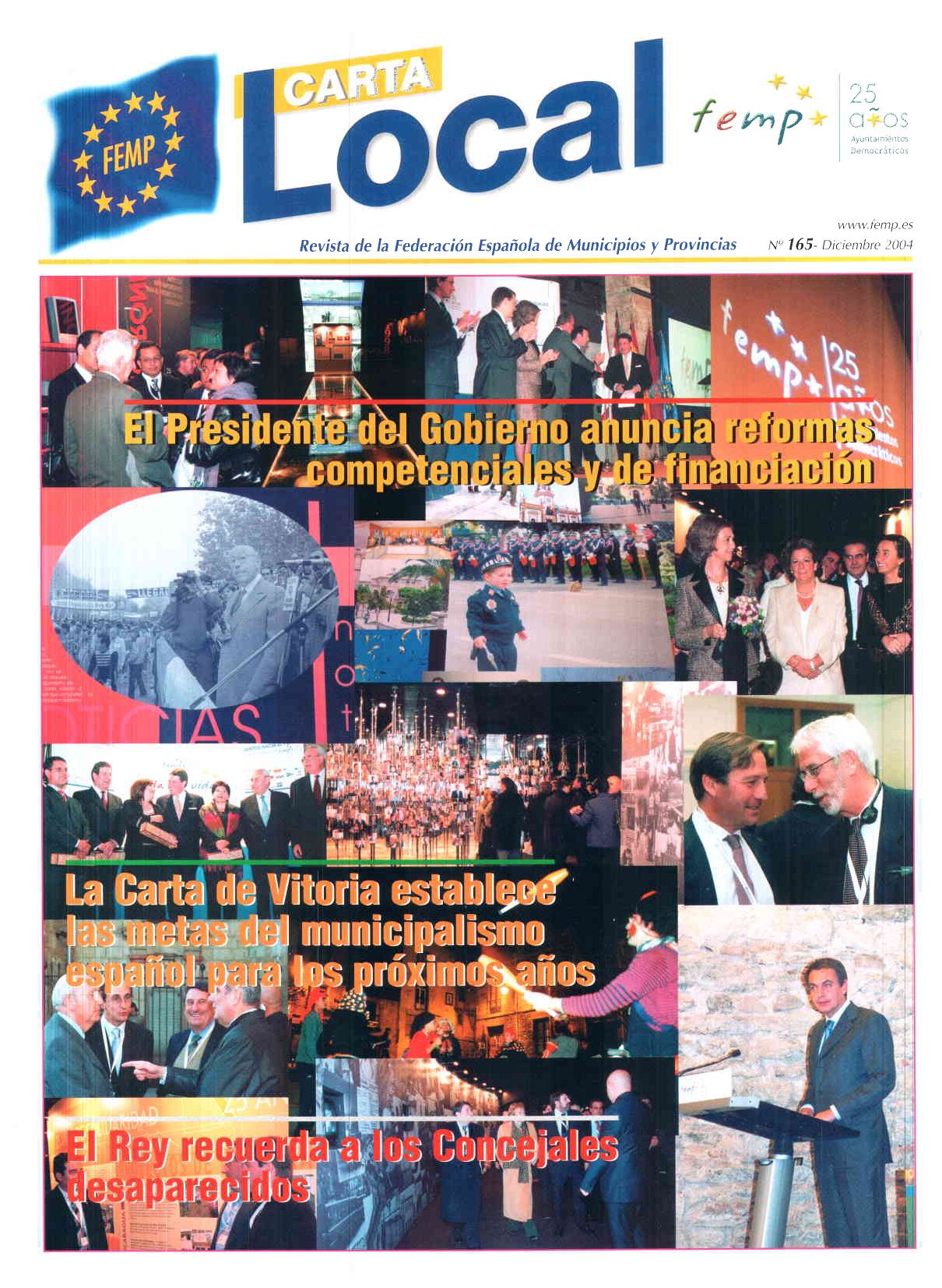 Carta Local nº 165 – Diciembre 2004