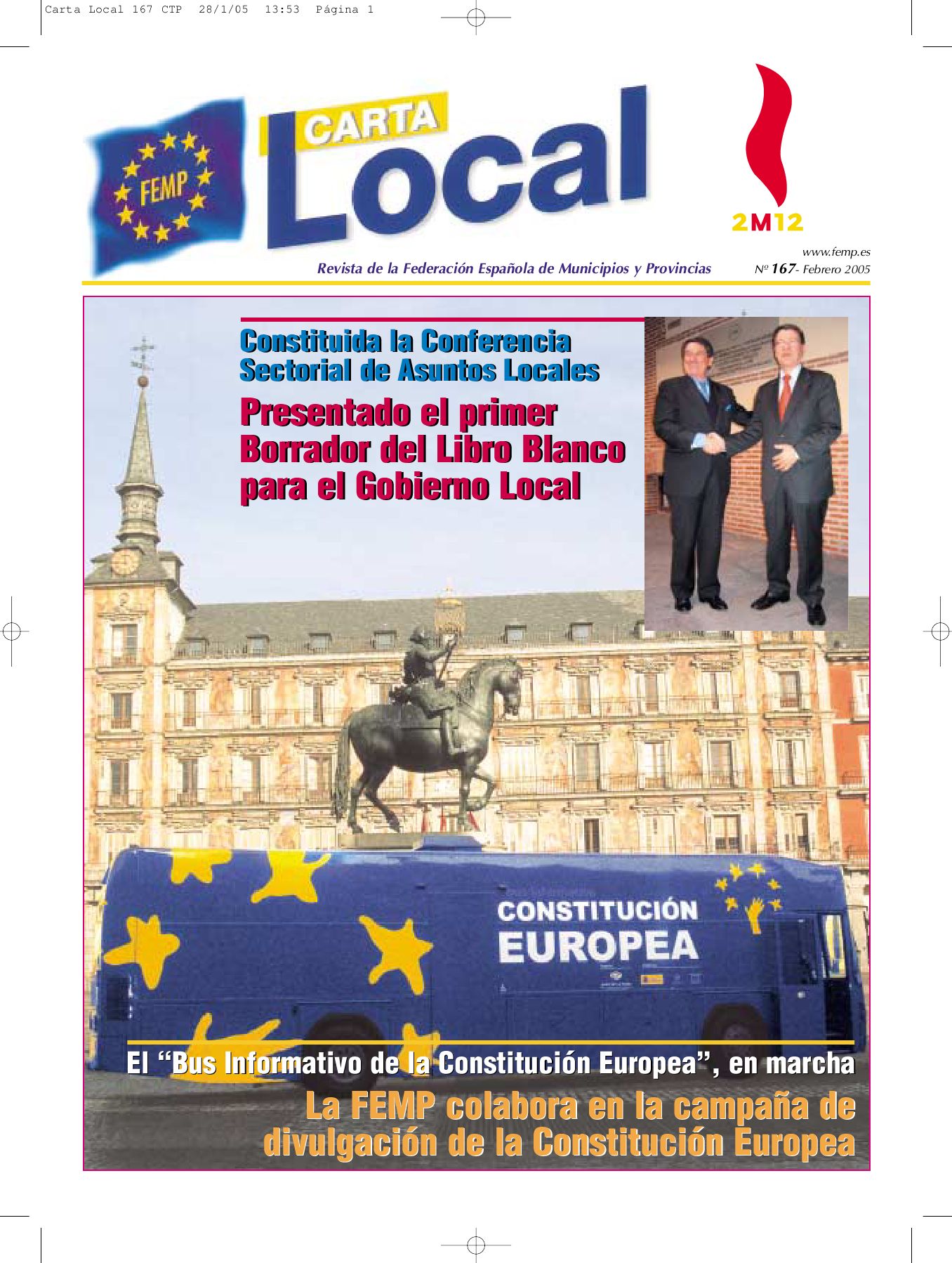 Carta Local nº 167 – Febrero 2005
