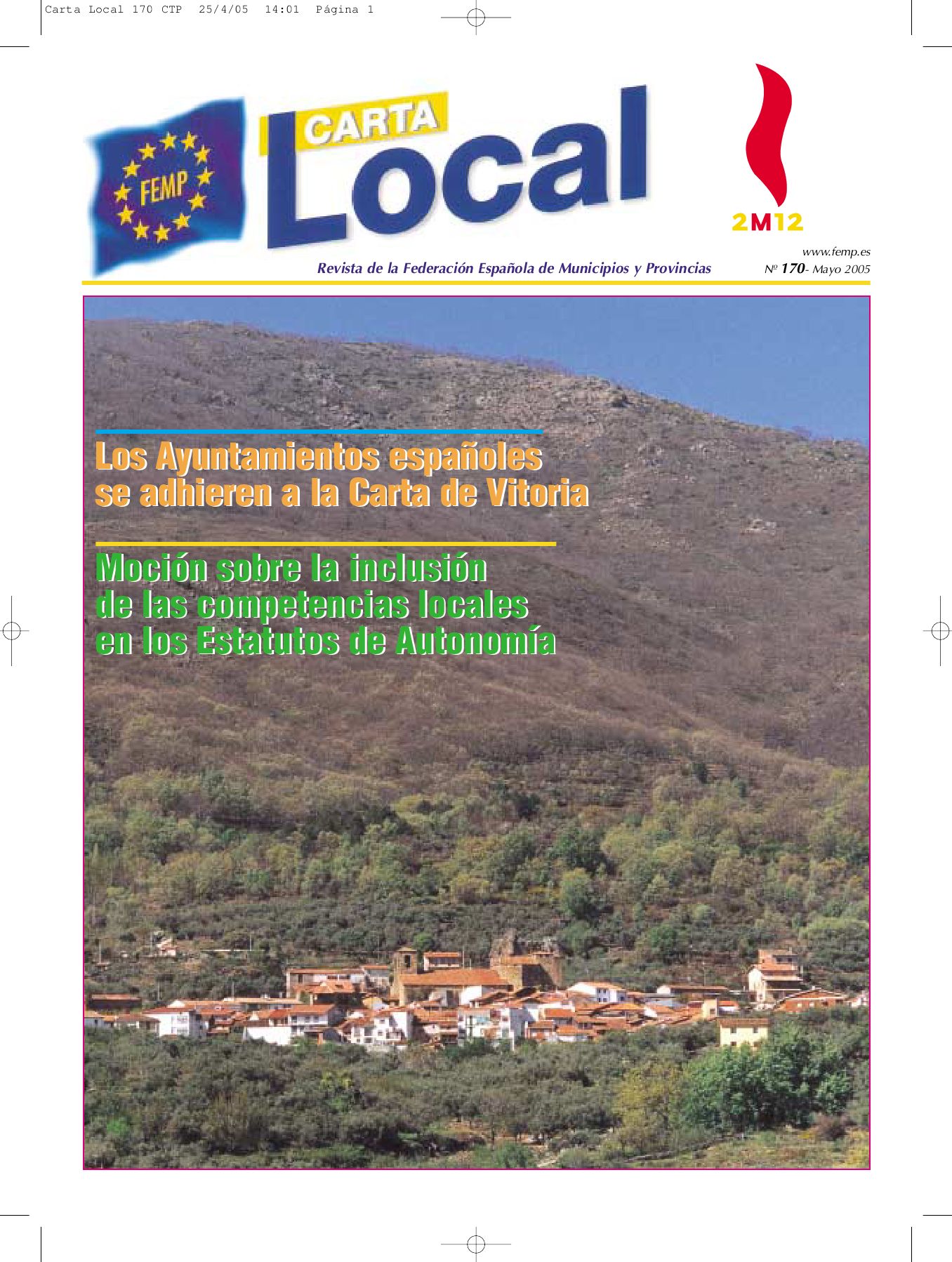 Carta Local nº 170 – Mayo 2005
