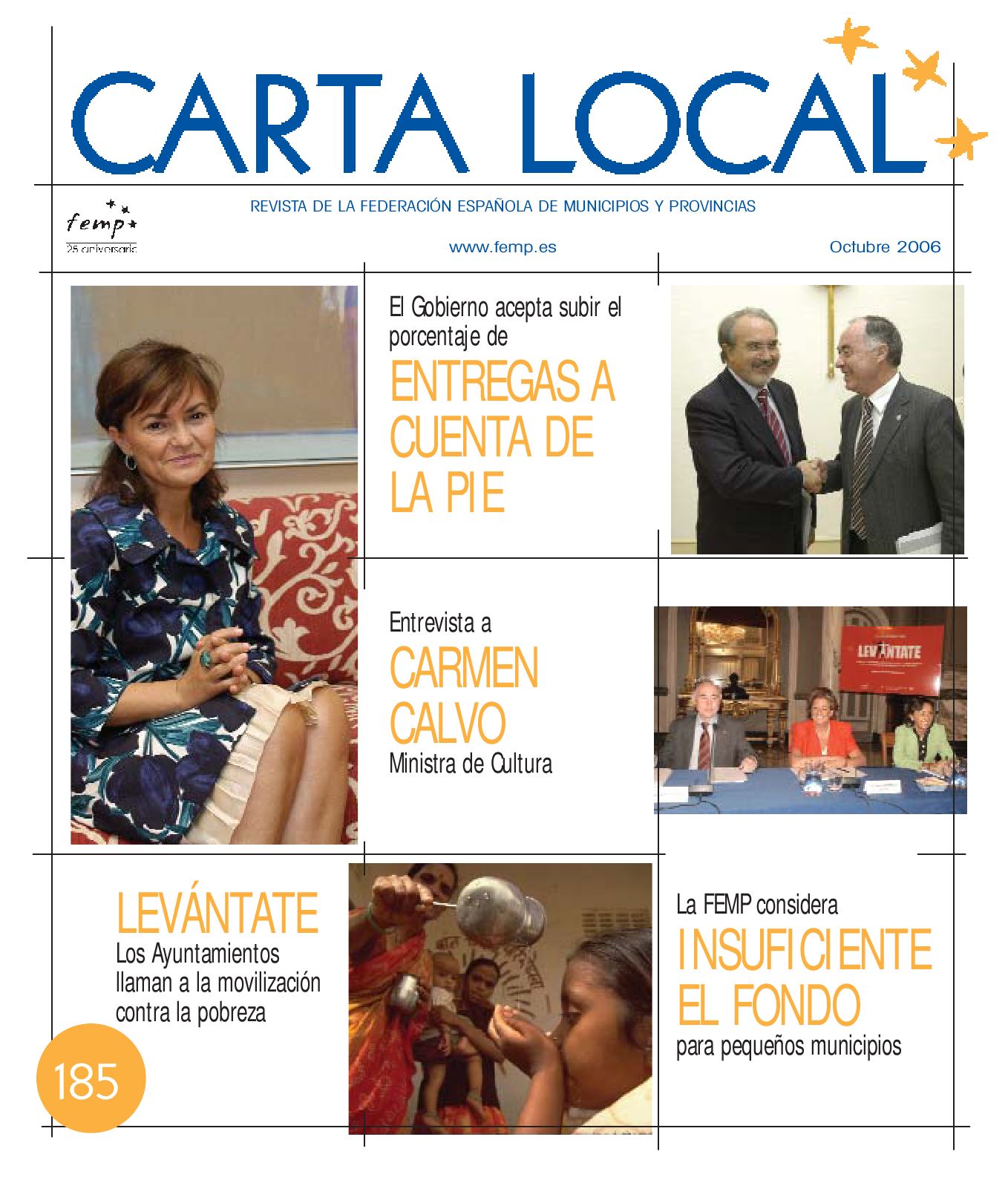 Carta Local nº 185 – Octubre 2006