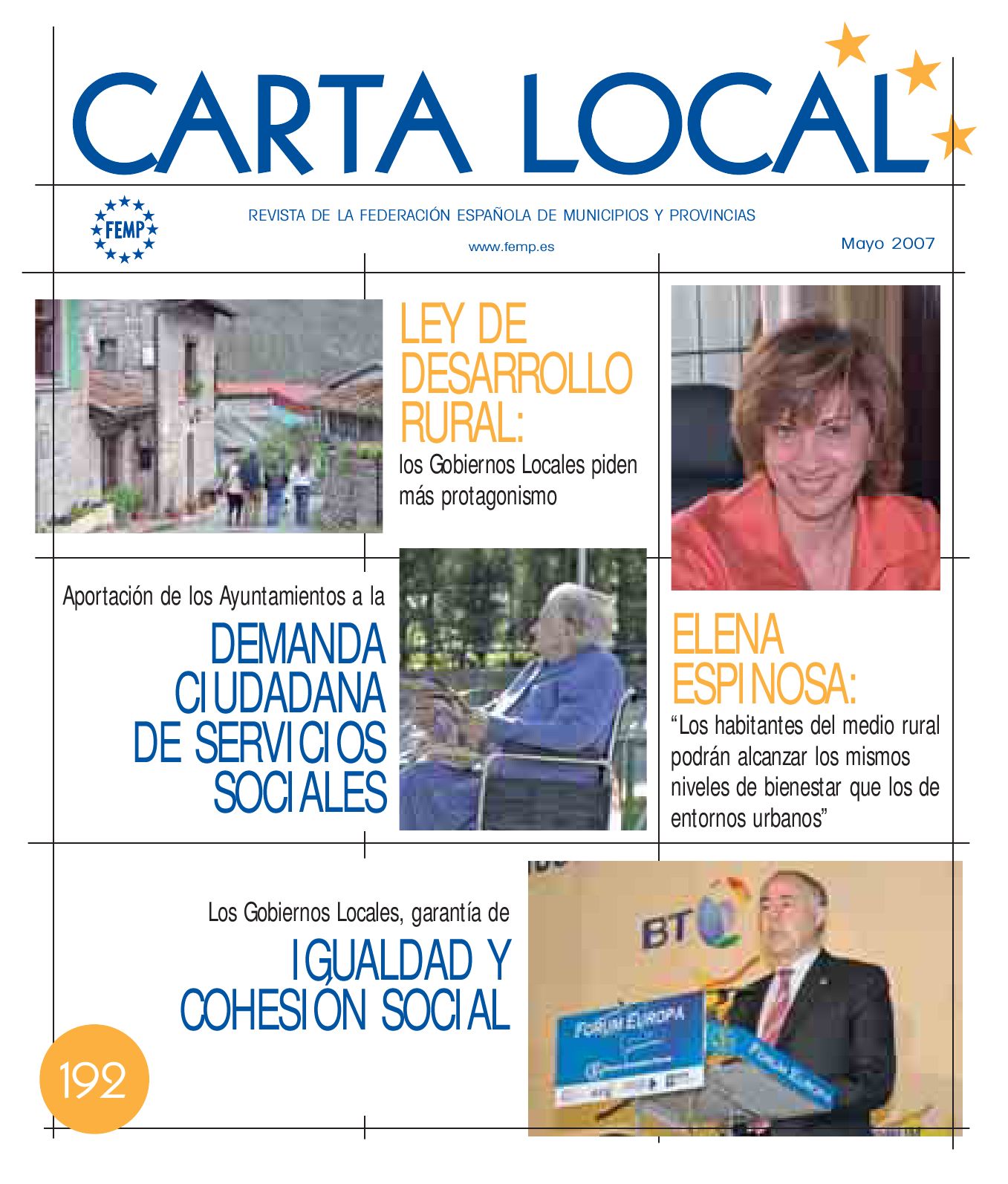 Carta Local nº 192 – Mayo 2007