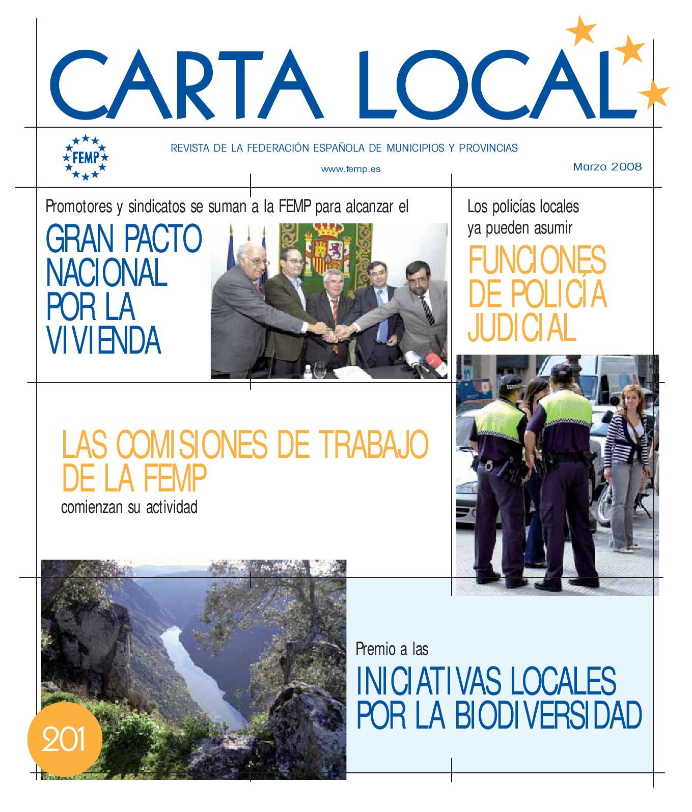 Carta Local nº 201 – Marzo 2008