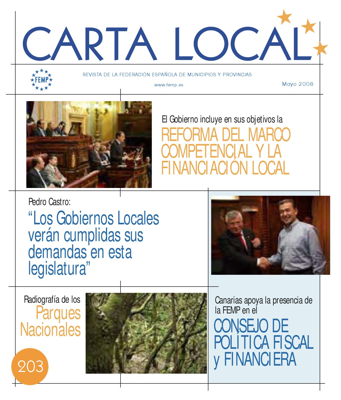 Carta Local nº 203 – Mayo 2008