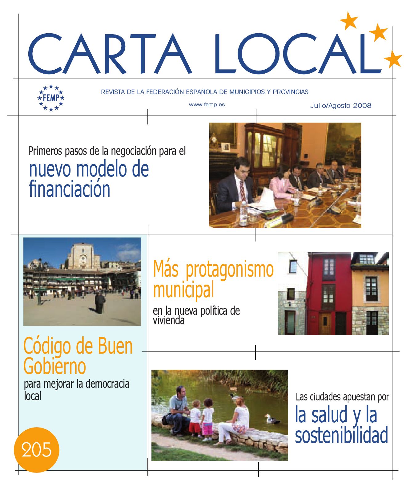 Carta Local nº 205 – Julio-Agosto 2008