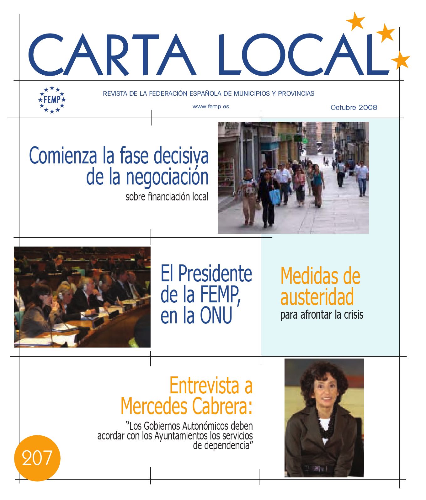 Carta Local nº 207 – Octubre 2008