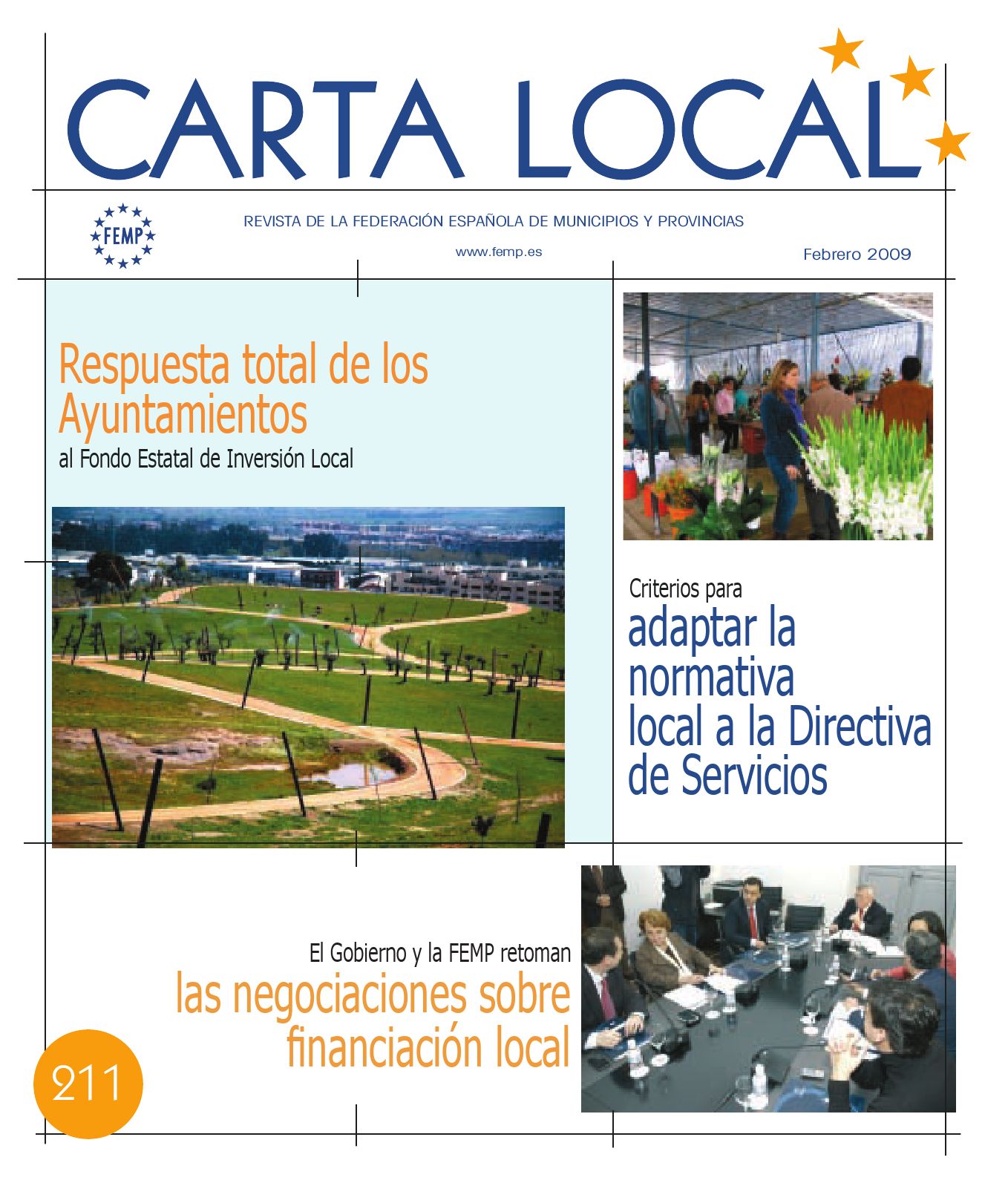 Carta Local nº 211 – Febrero 2009