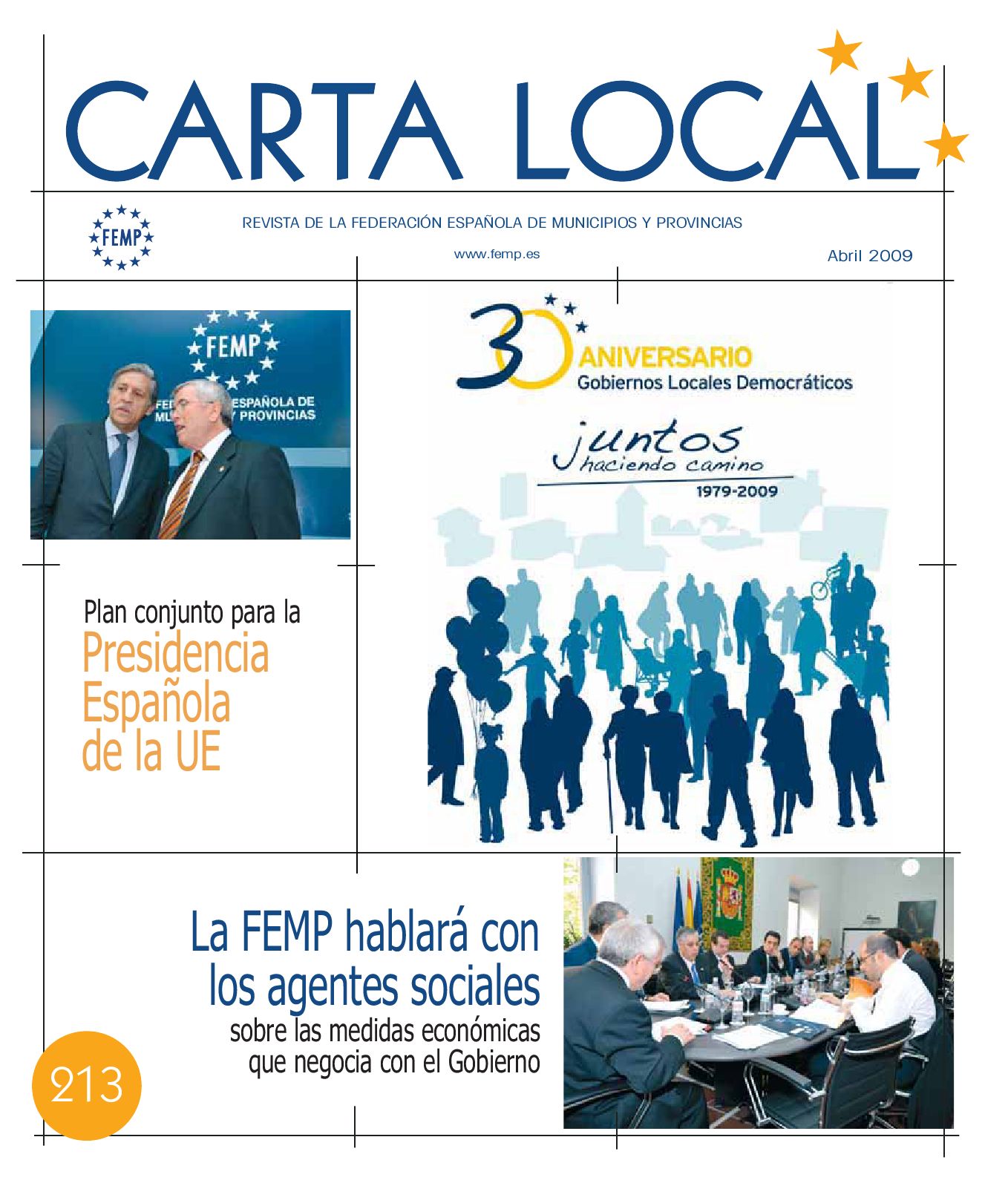 Carta Local nº 213 – Abril 2009