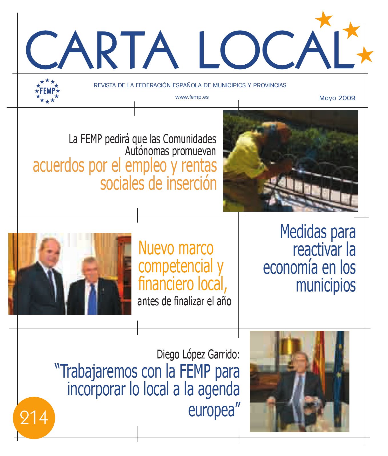 Carta Local nº 214 – Mayo 2009