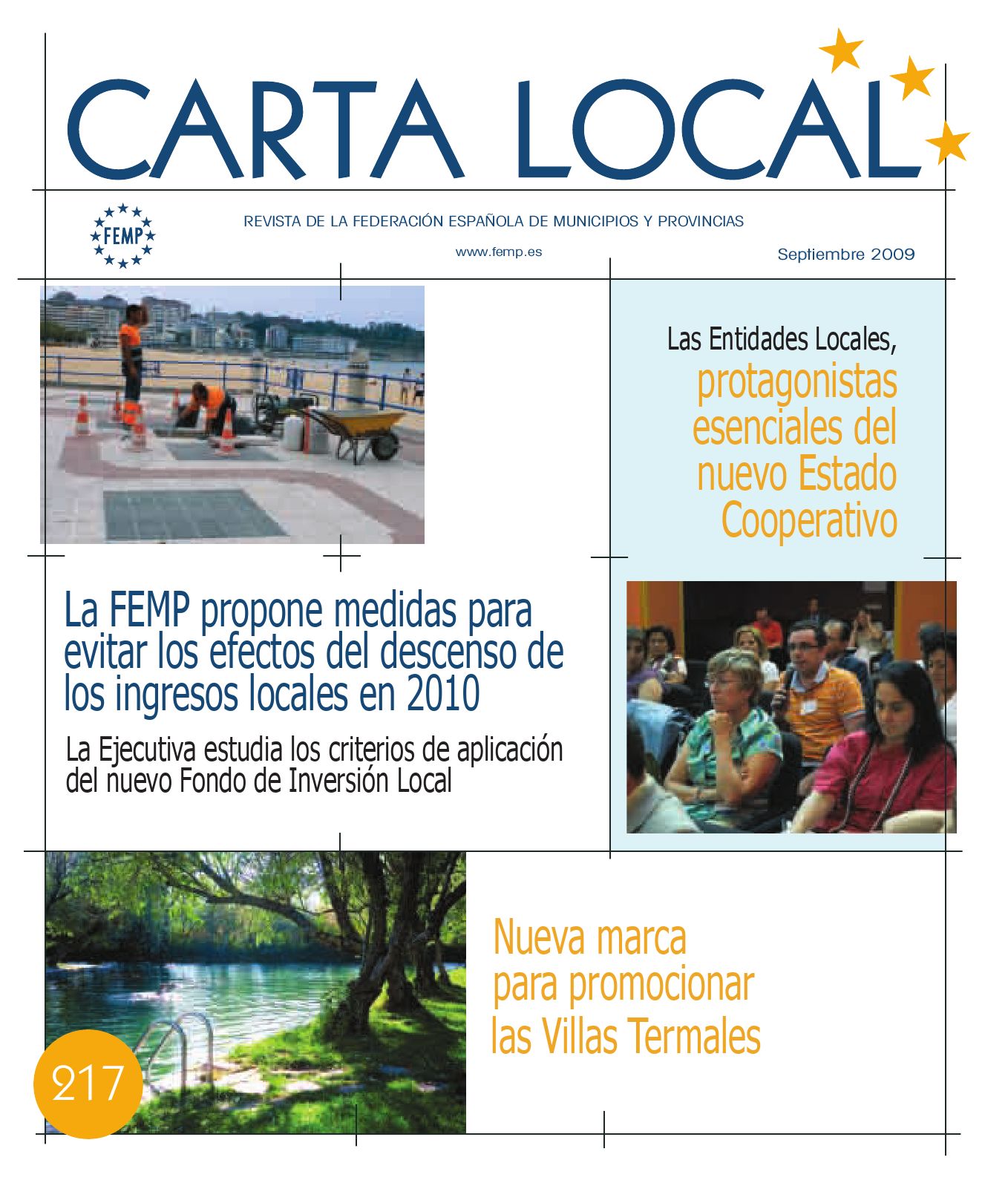 Carta Local nº 217 – Septiembre 2009