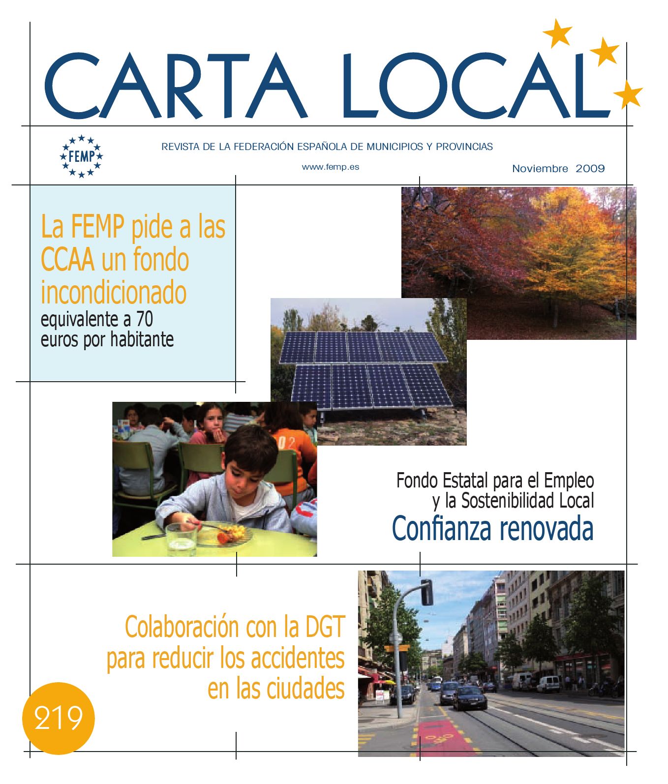 Carta Local nº 219 – Noviembre 2009