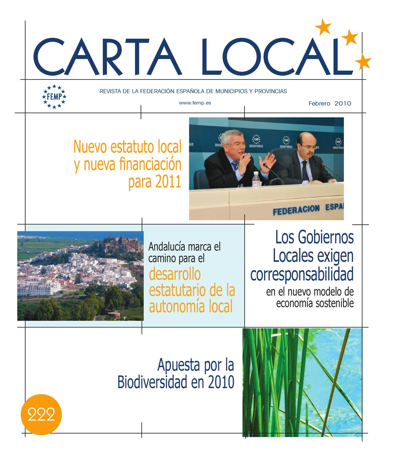 Carta Local nº 222 – Febrero 2010