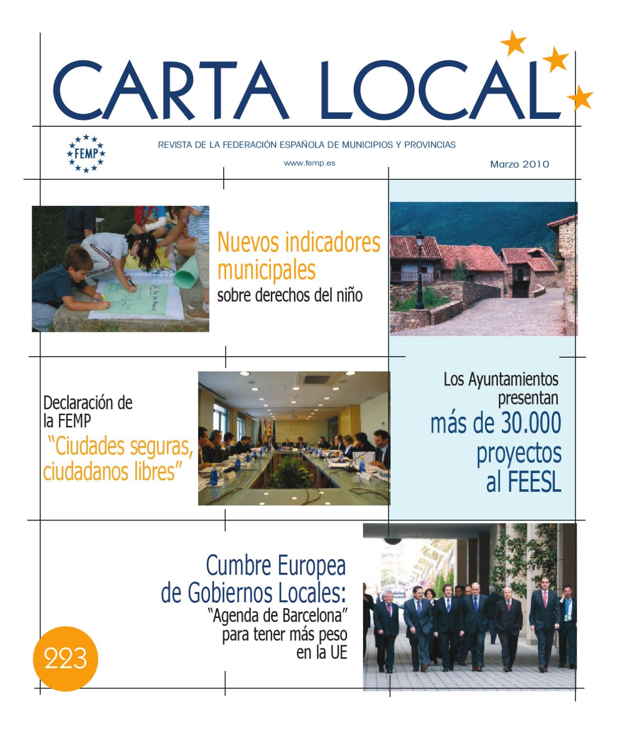Carta Local nº 223 – Marzo 2010