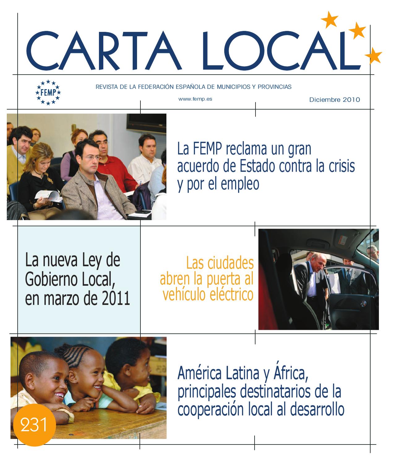 Carta Local nº 231 – Diciembre 2010
