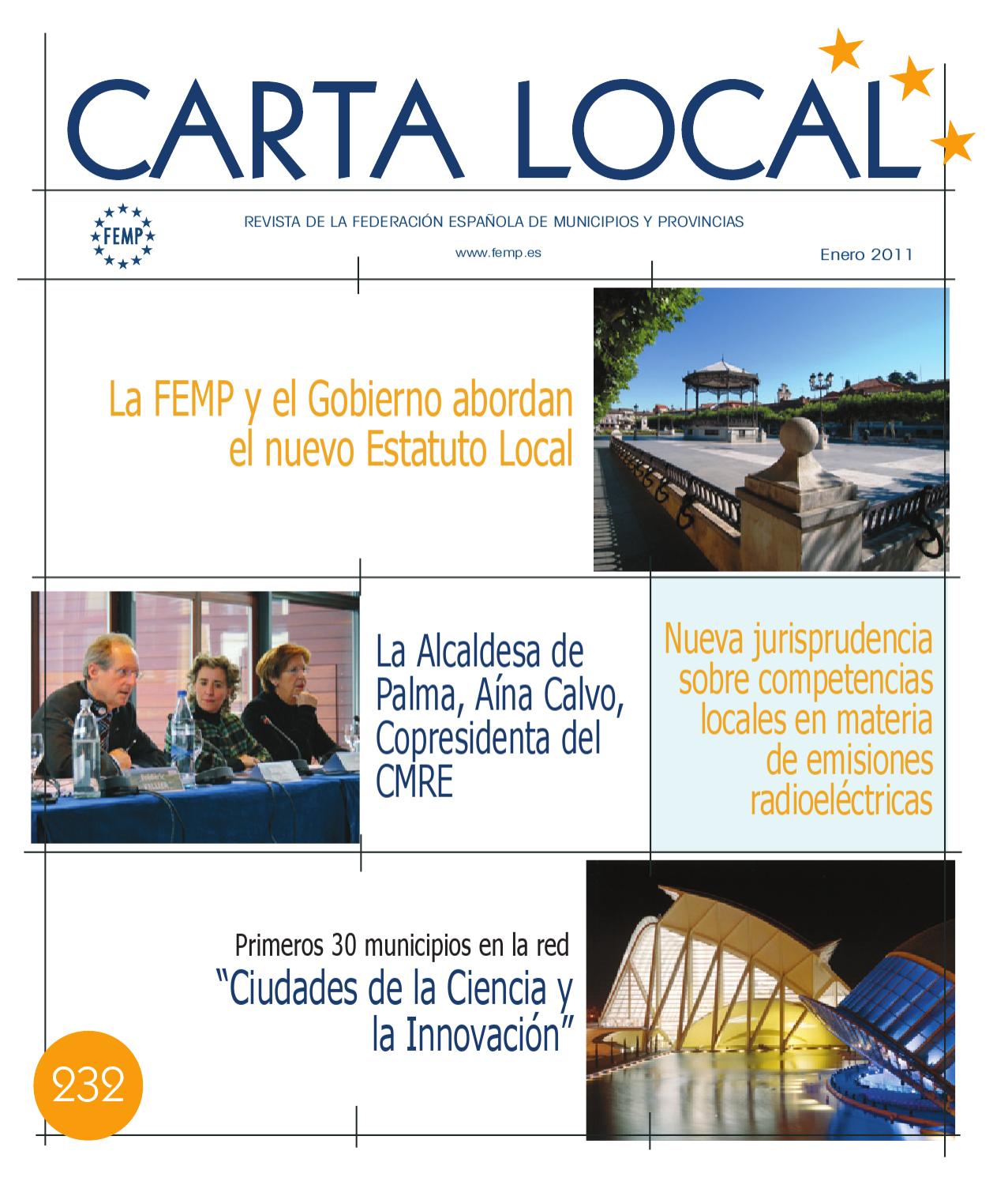 Carta Local nº 232 – Enero 2011