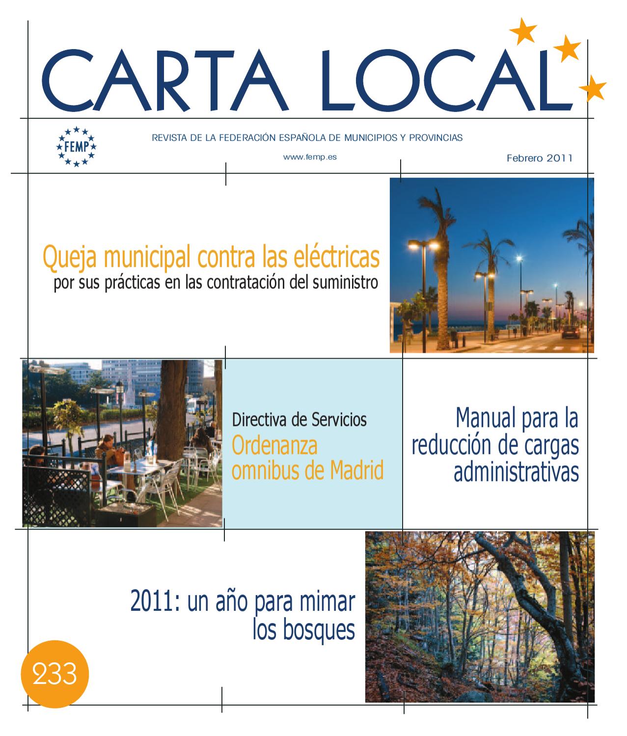 Carta Local nº 233 – Febrero 2011
