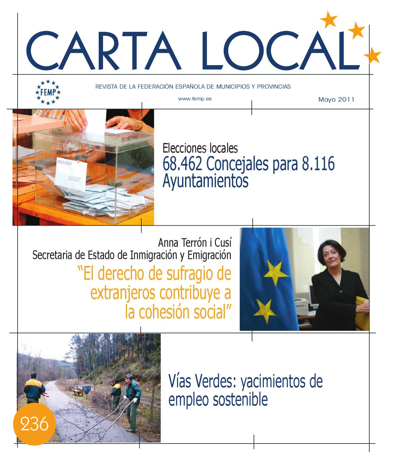 Carta Local nº 236 – Mayo 2011