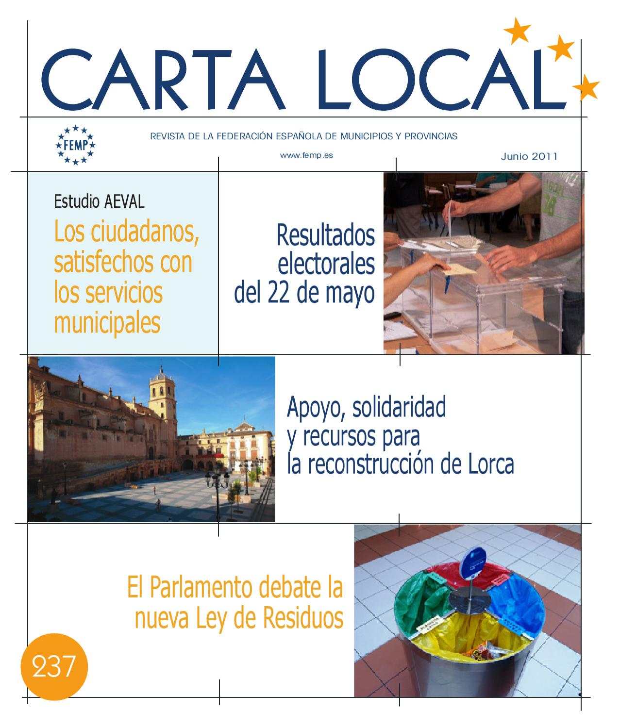 Carta Local nº 237 – Junio 2011
