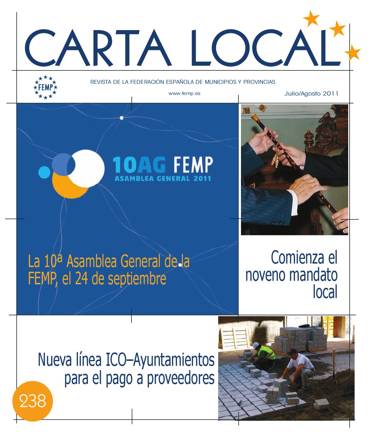 Carta Local nº 238 – Julio-Agosto 2011