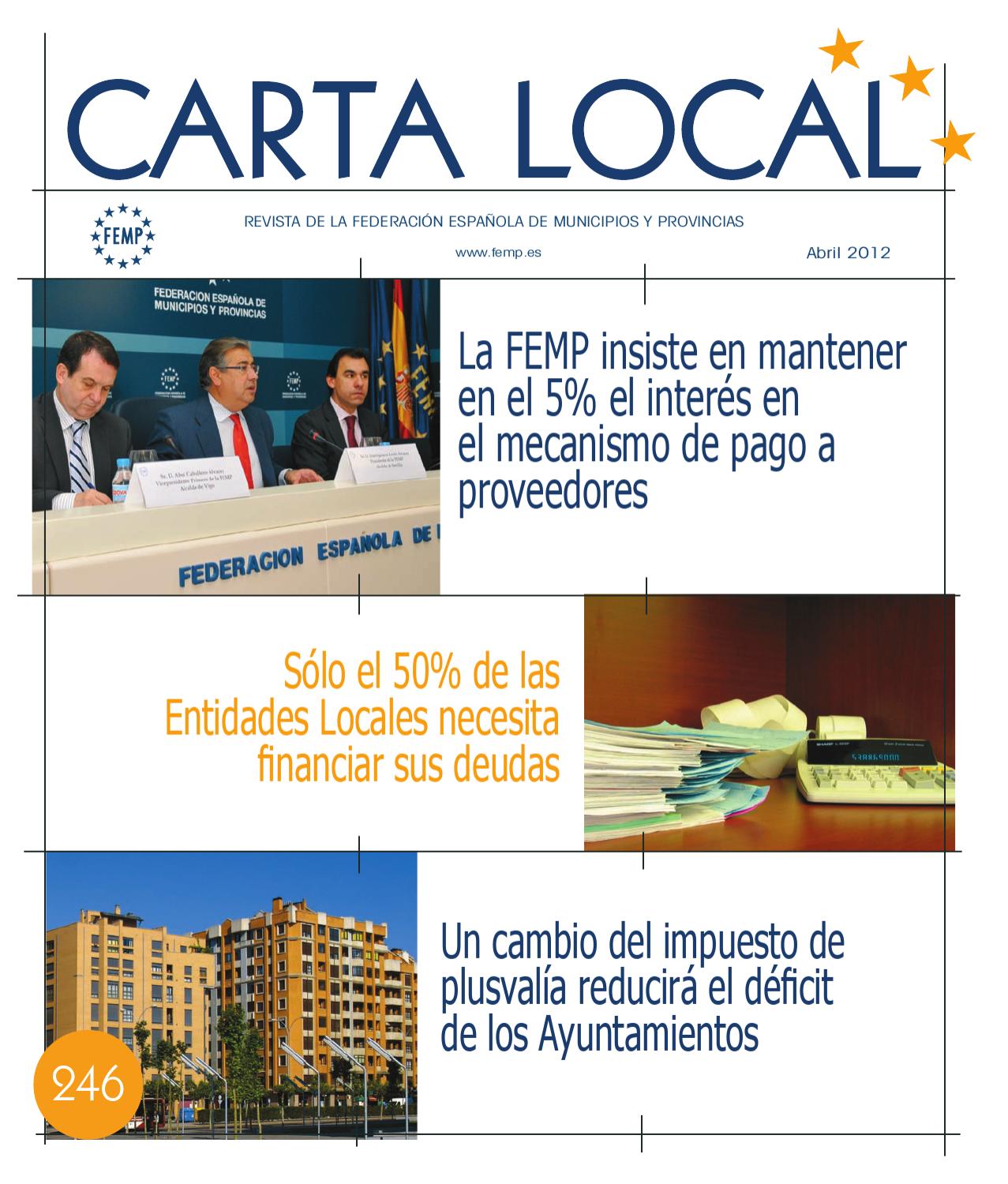 Carta Local nº 246 – Abril 2012