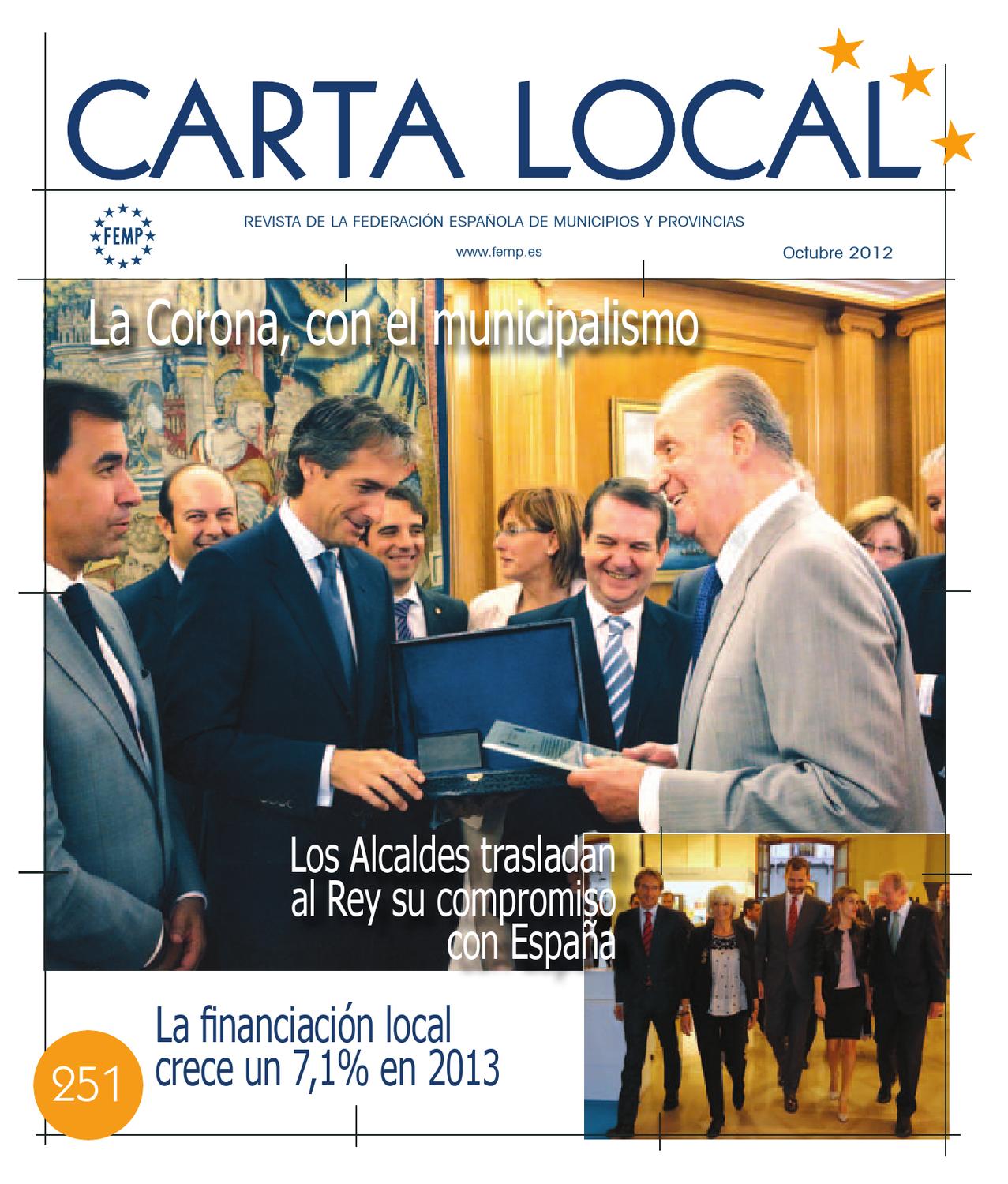 Carta Local nº 251 – Octubre 2012