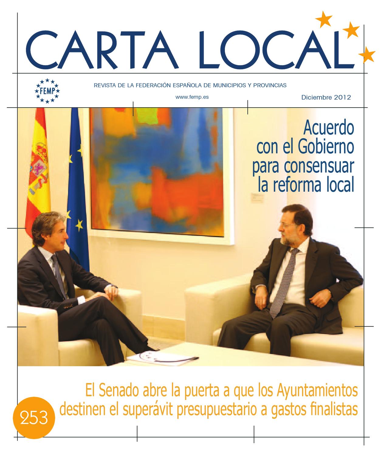 Carta Local nº 253 – Diciembre 2012