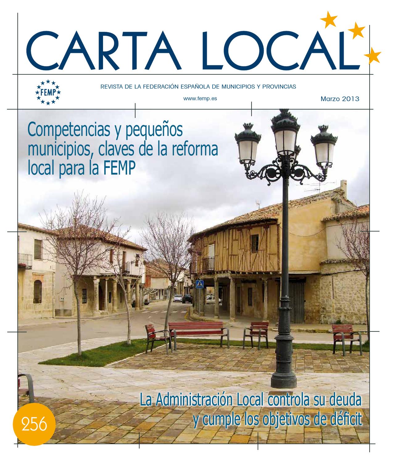 Carta Local nº 256 – Marzo 2013