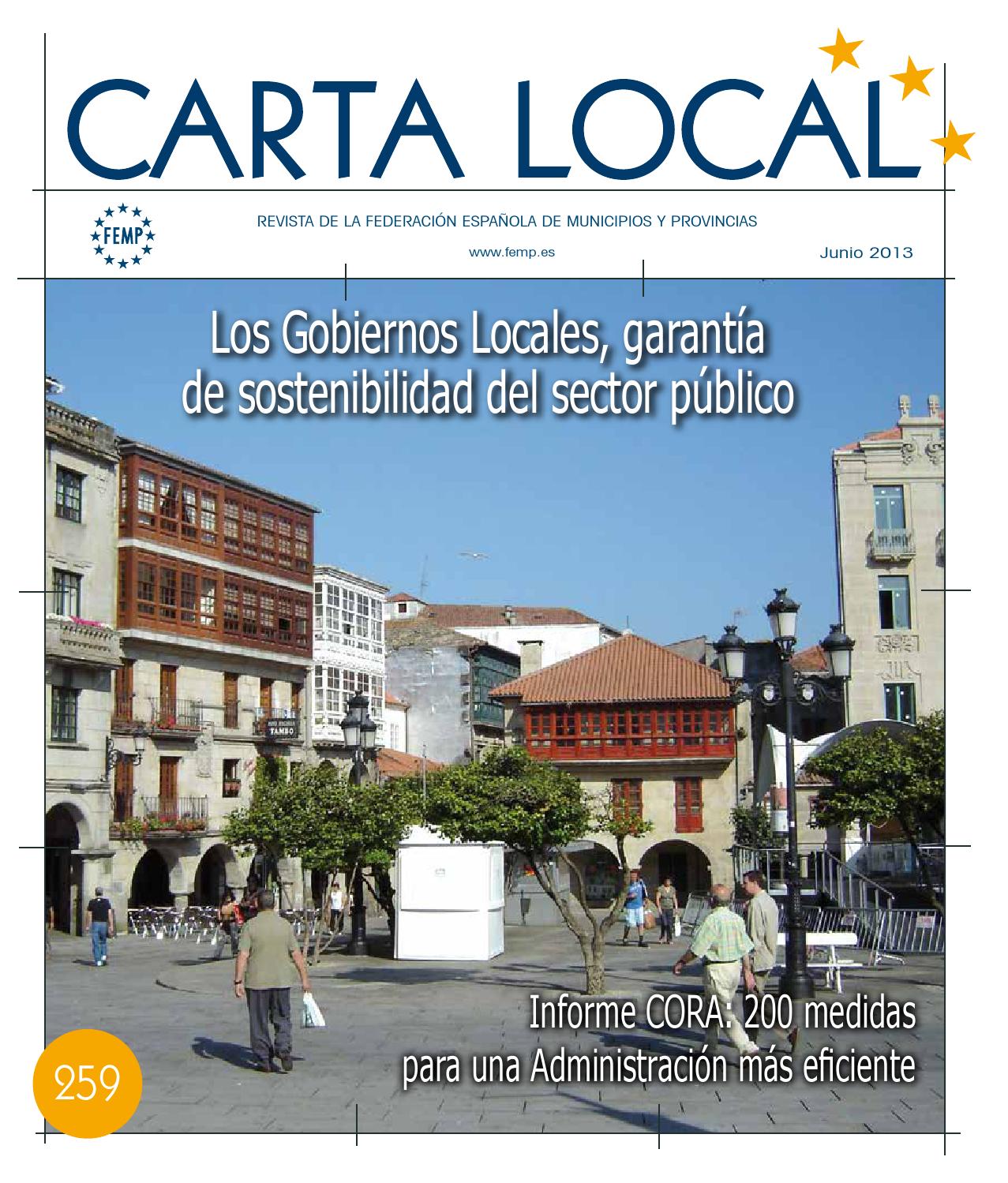 Carta Local nº 259 – Junio 2013