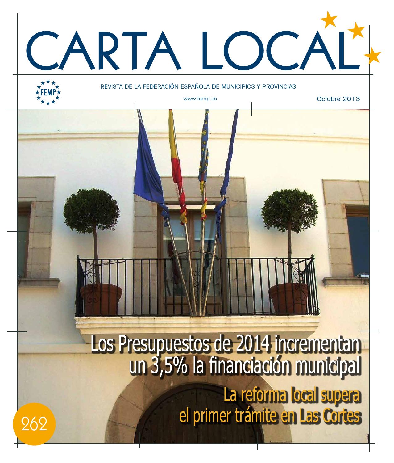 Carta Local nº 262 – Octubre 2013
