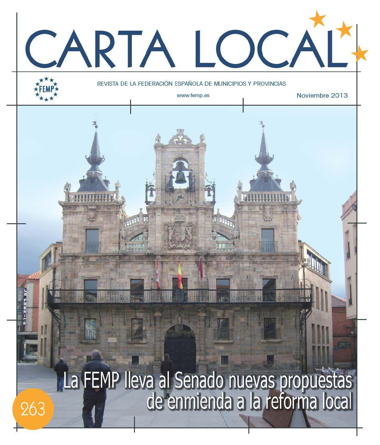 Carta Local nº 263 – Noviembre 2013