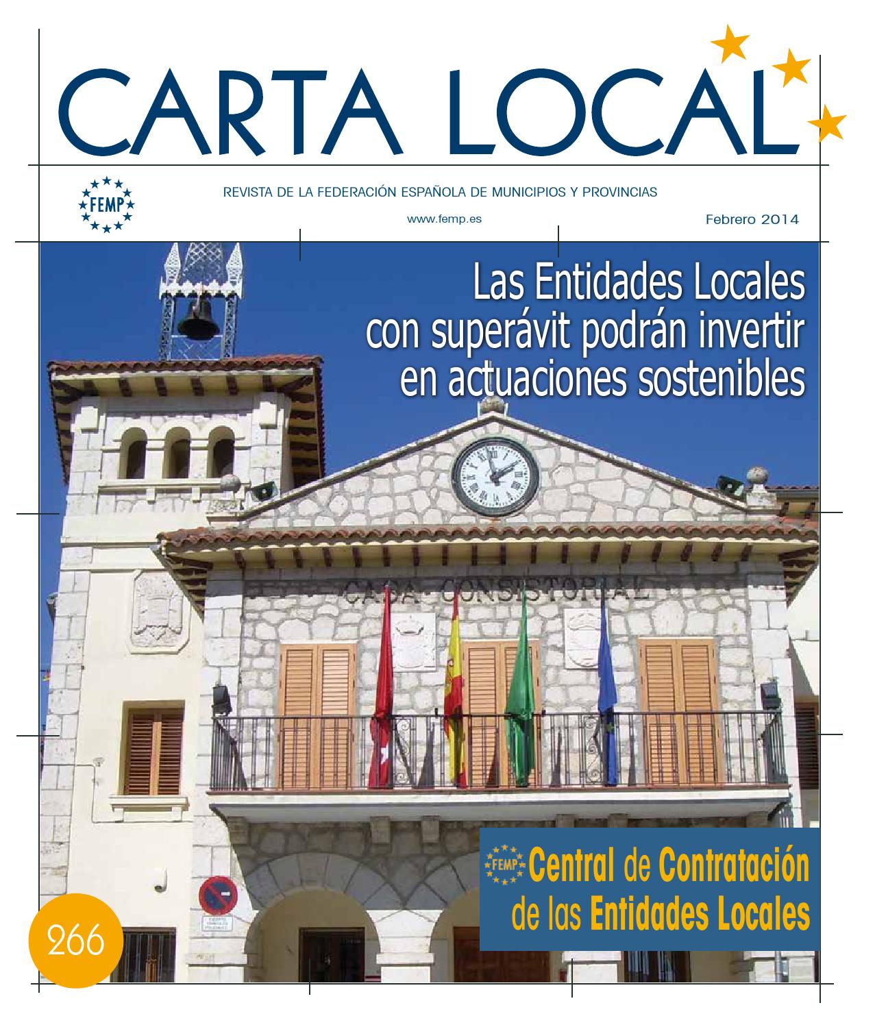 Carta Local nº 266 – Febrero 2014