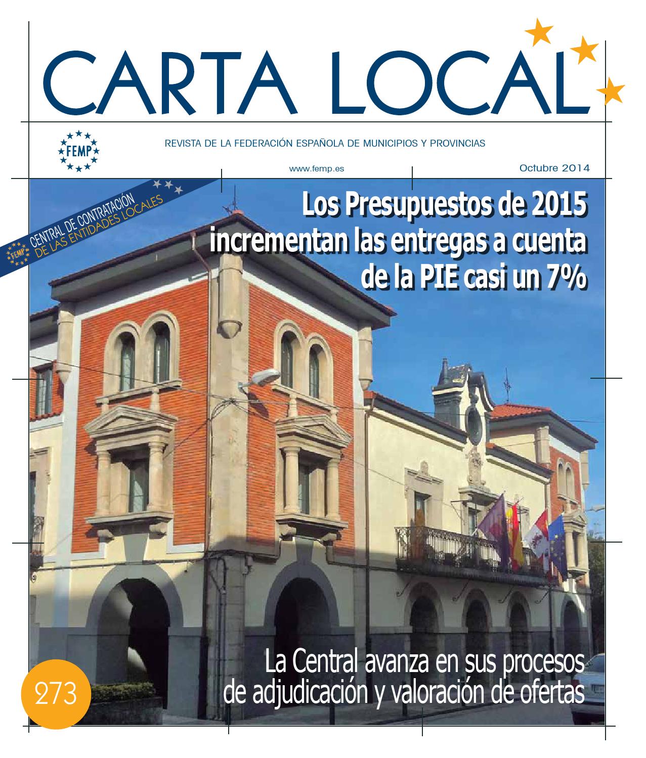 Carta Local nº 273 – Octubre 2014