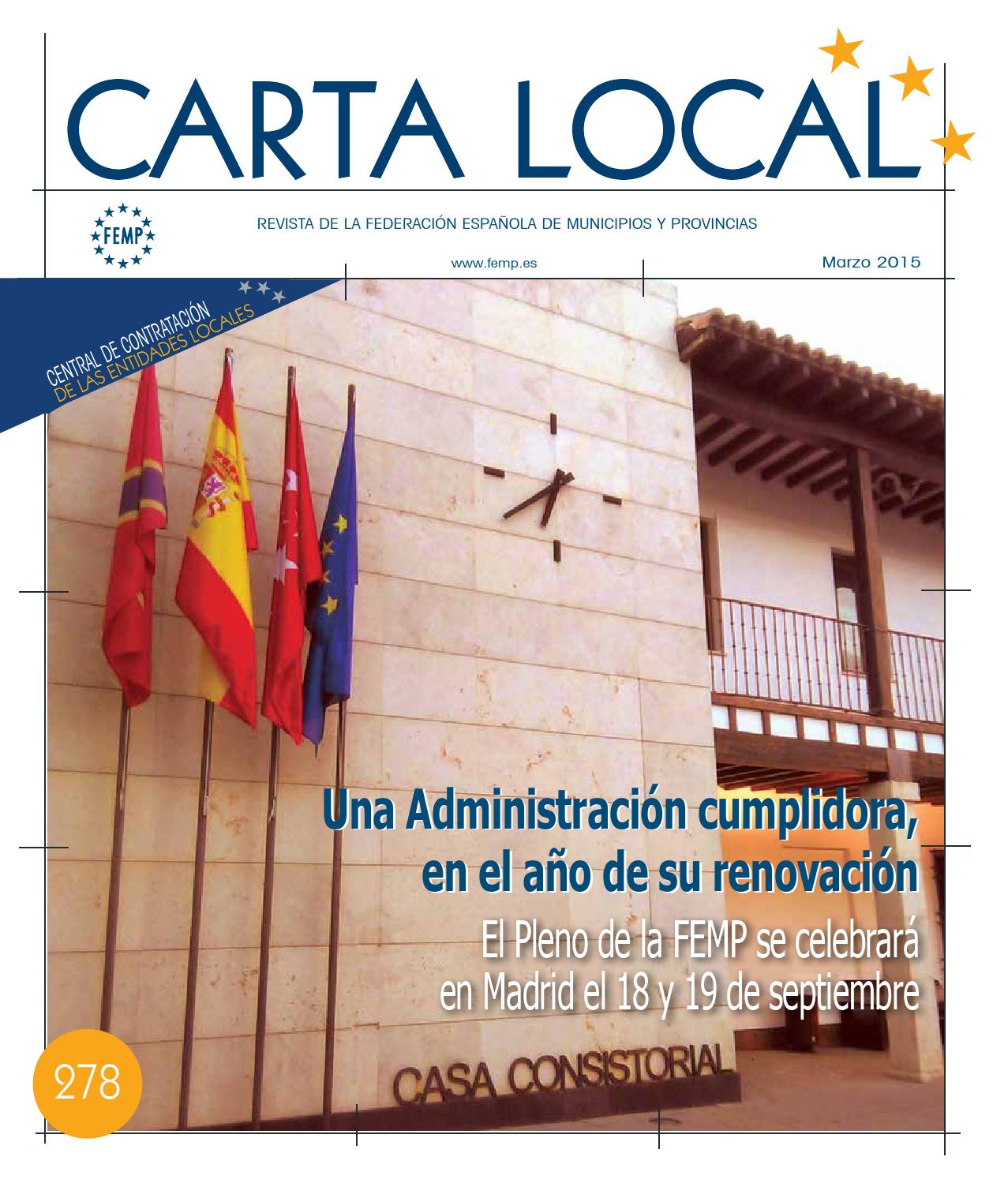 Carta Local nº 278 – Marzo 2015