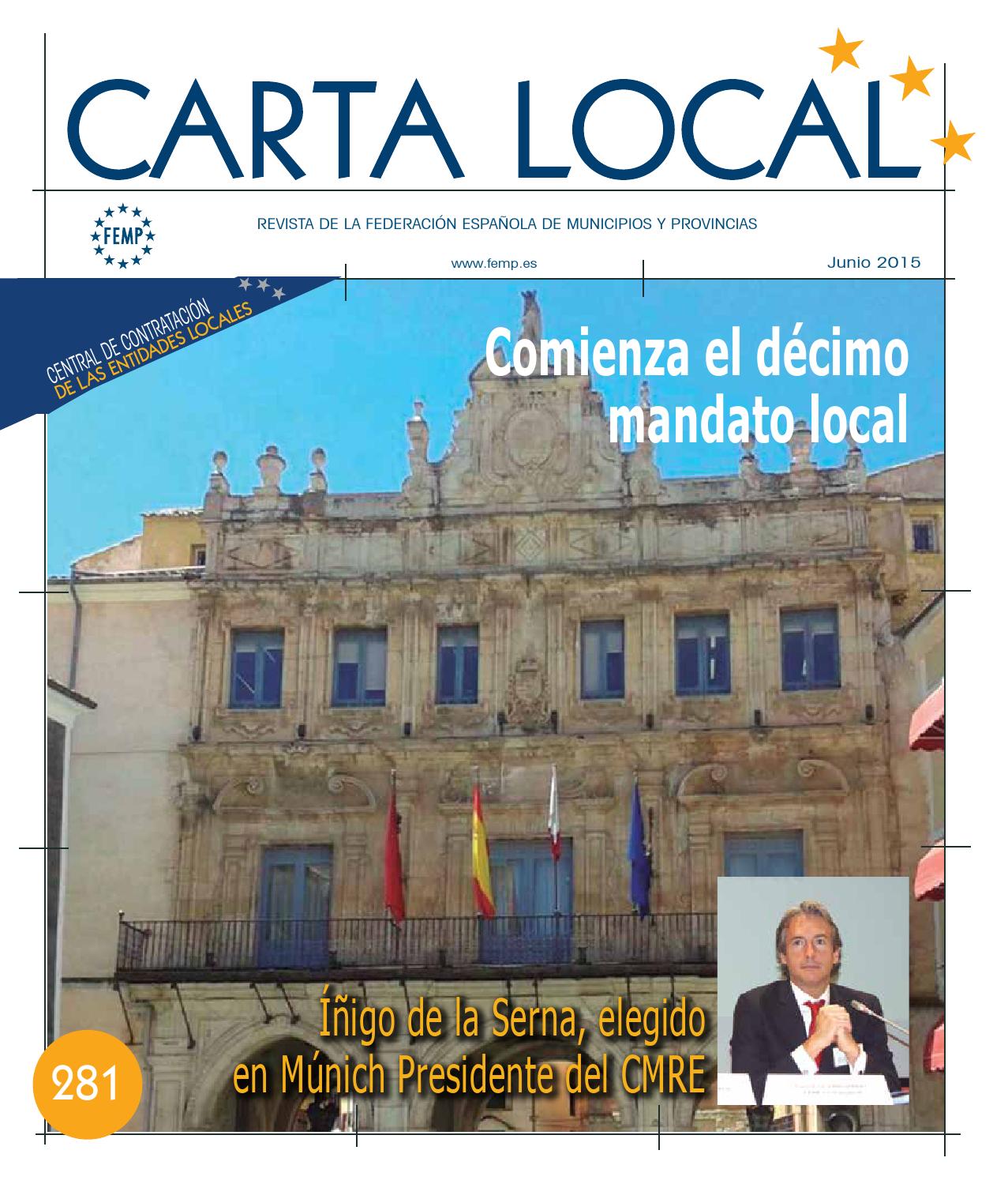 Carta Local nº 281 – Junio 2015