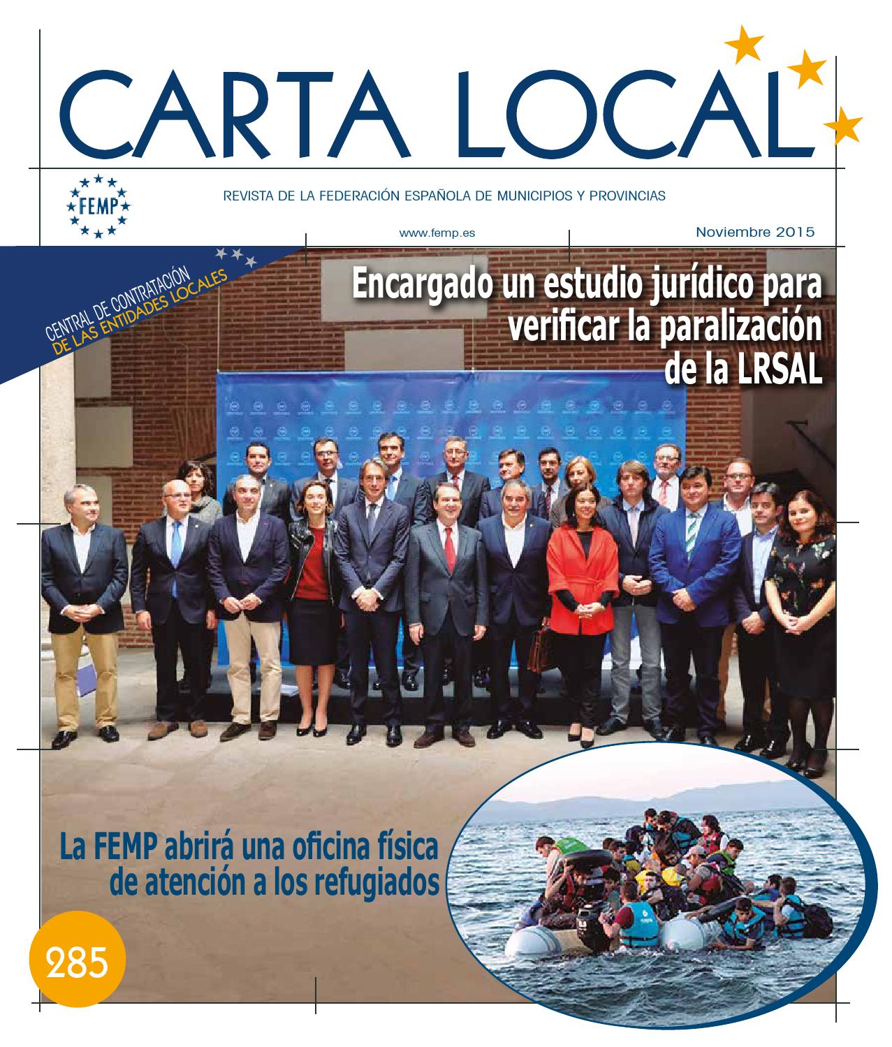 Carta Local nº 285 – Noviembre 2015