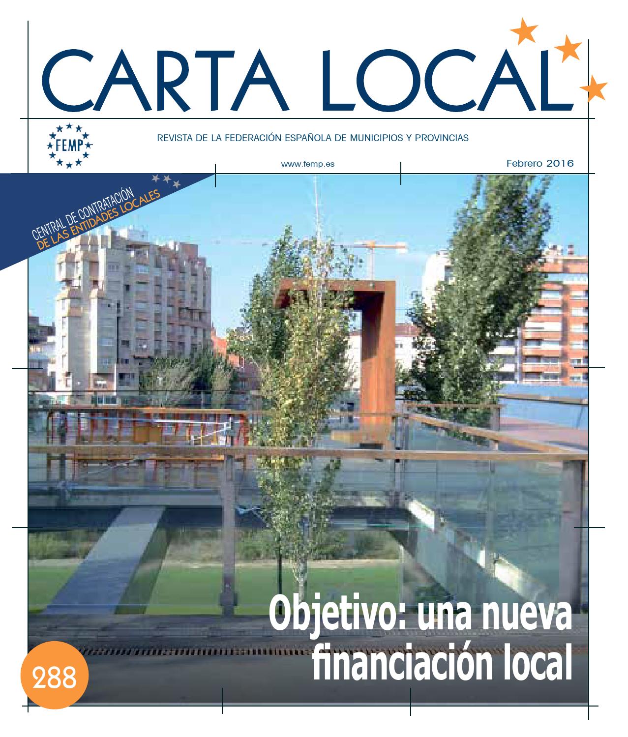 Carta Local nº 288 – Febrero 2016