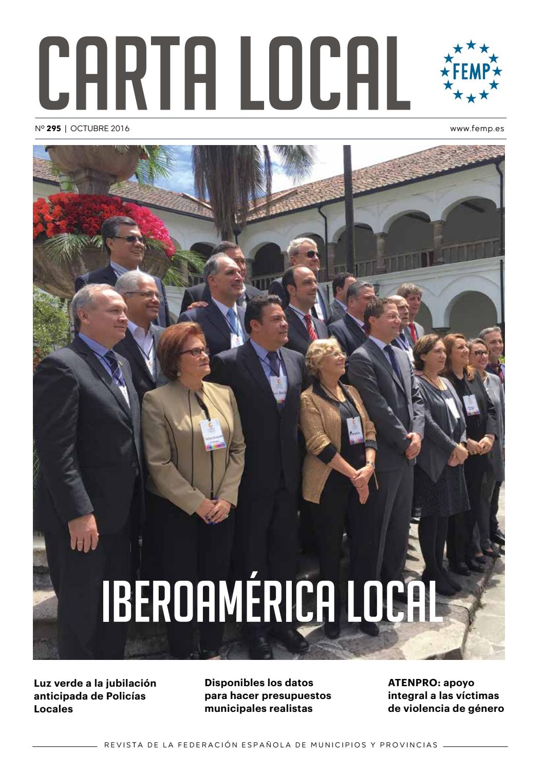 Carta Local nº 295 – Octubre 2016