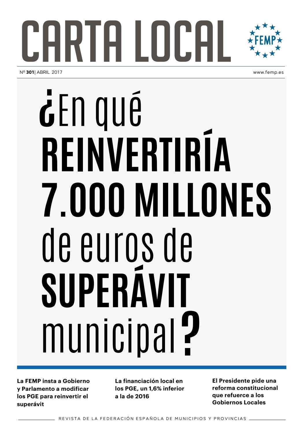 Carta Local nº 301 – Abril 2017
