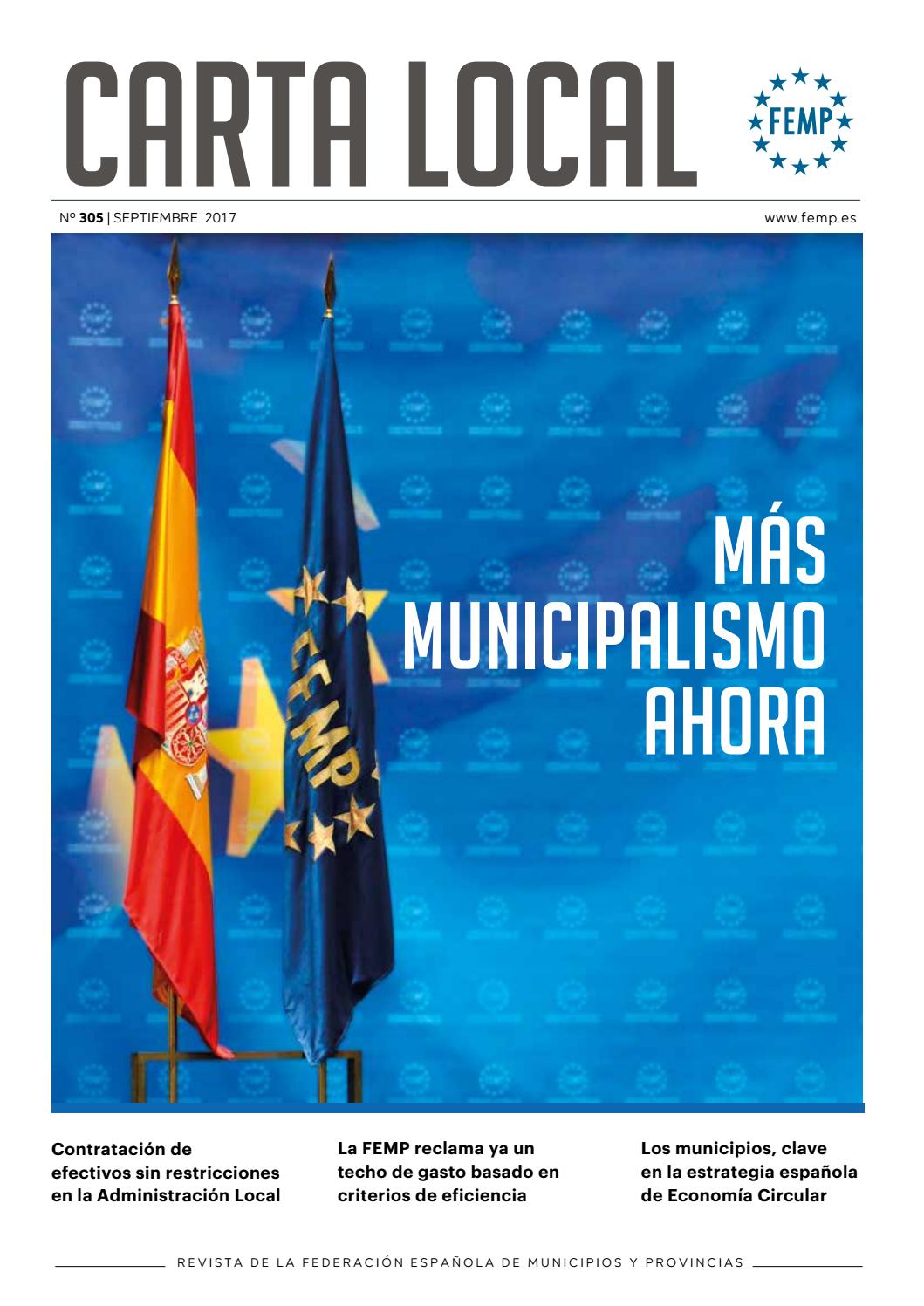 Carta Local nº 305 – Septiembre 2017