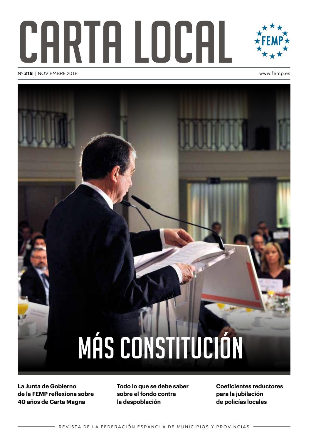 Carta Local nº 318 – Noviembre 2018