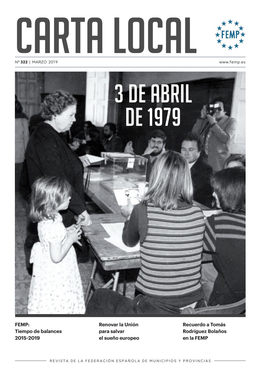 Carta Local nº 322 – Marzo 2019