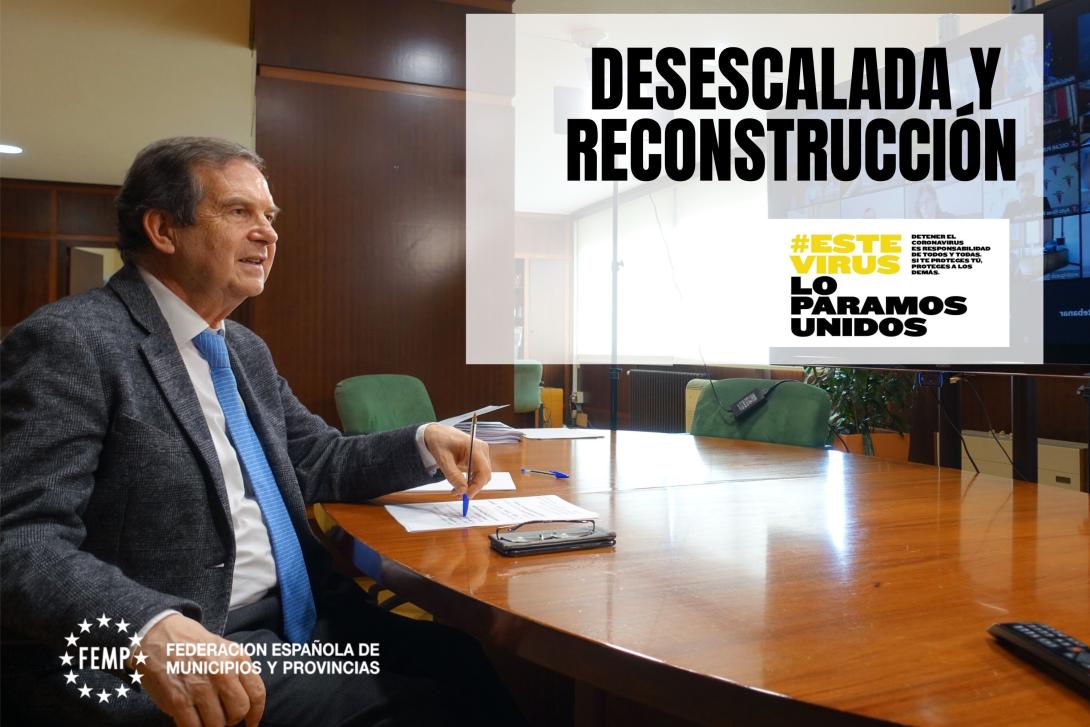 Abel Caballero: “Viene la actuación clave de la desescalada y la reconstrucción, sin los Ayuntamientos no será posible”